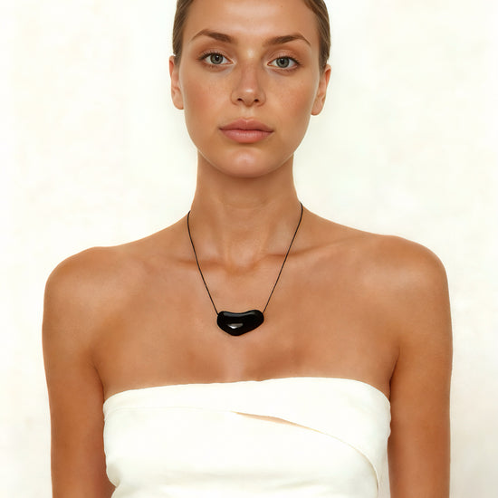 Rope Necklace｜Black - Default Title - Necklace - ONNNIII