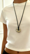 Flux Rope Necklace｜Silver