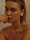 Cubes Necklace - Silver