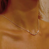 Cubes Necklace - Silver