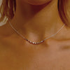 Cubes Necklace - Silver