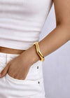 Wave Cuff | Gold