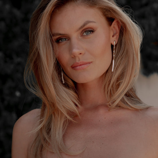 Stiltora Pearl Drop Earrings - Default Title - Earrings - ONNNIII