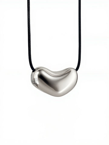 Rope Necklace | Silver