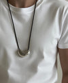 Rope Necklace | Silver