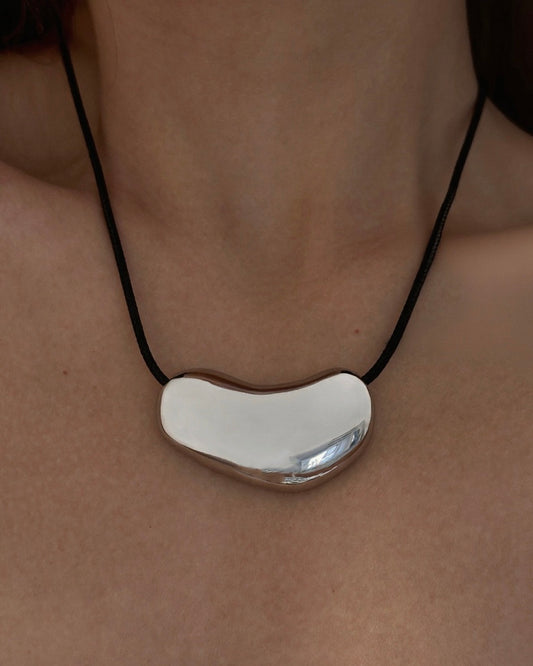 Rope Necklace | Silver