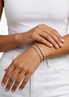 Mini Tennis Bracelet | Gold