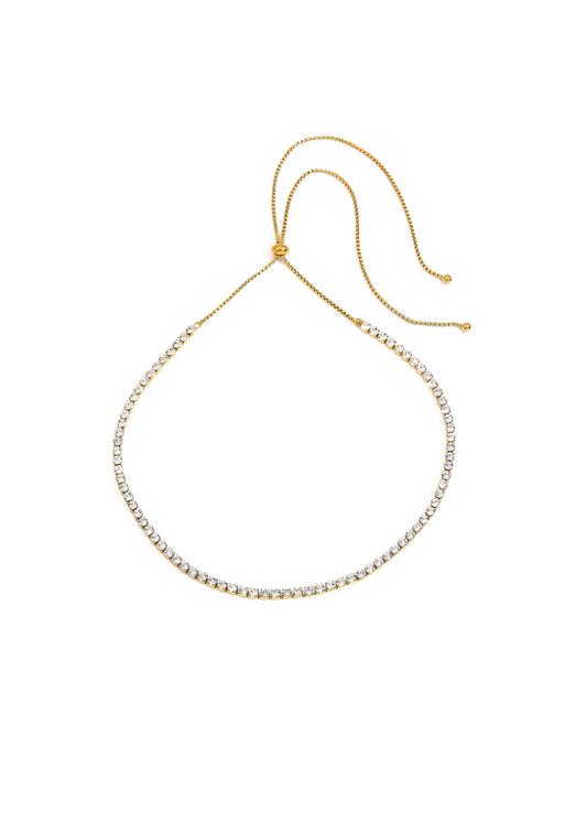 Tennis Necklace｜Gold